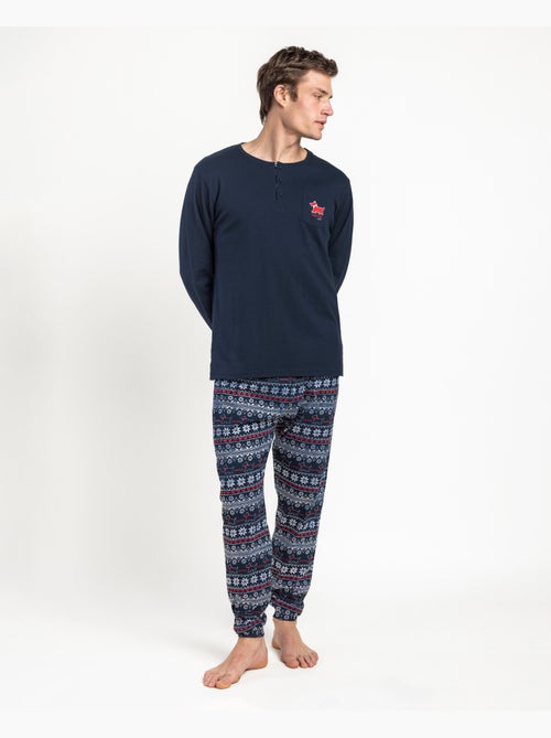 ADMAS Pijama Manga Larga Tapeta Lou Lou Cold para Hombre - Kiabi