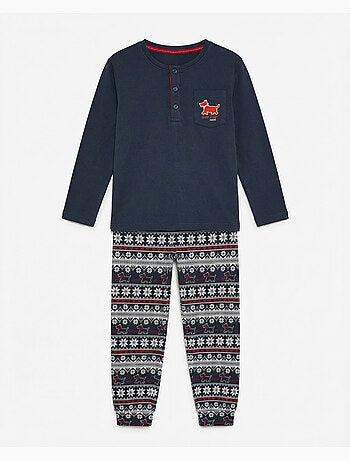 ADMAS Pijama Manga Larga Tapeta Lou Lou Cold para Niño