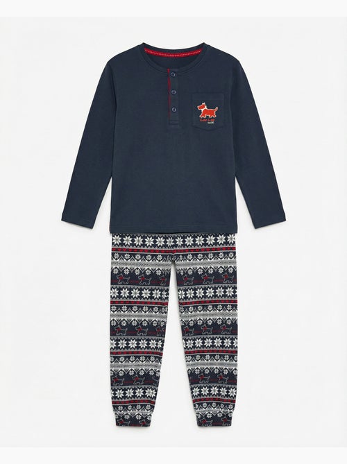 ADMAS Pijama Manga Larga Tapeta Lou Lou Cold para Niño - Kiabi ADMAS Pijama Manga Larga Tapeta Lou Lou Cold para Niño - Kiabi