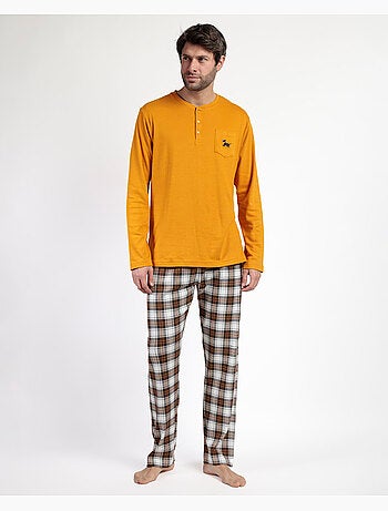 ADMAS Pijama Manga Larga Tapeta Lou Lou Returns para Hombre