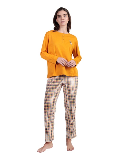 ADMAS Pijama Manga Larga Tapeta Lou Lou Returns para Mujer - Kiabi