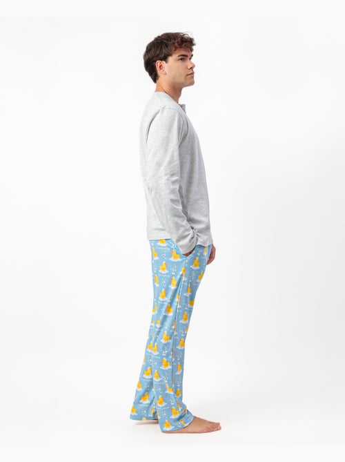 ADMAS Pijama Manga Larga Tapeta Sweet Duckling para Hombre - Kiabi ADMAS Pijama Manga Larga Tapeta Sweet Duckling para Hombre - Kiabi
