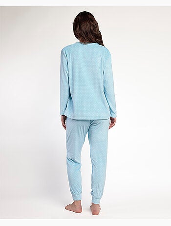 ADMAS Pijama Manga Larga Terciopelo Sweet Duckling para Mujer