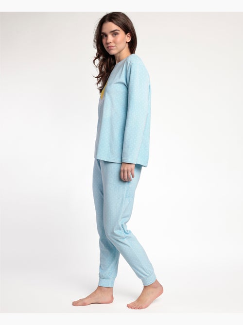 ADMAS Pijama Manga Larga Terciopelo Sweet Duckling para Mujer - Kiabi