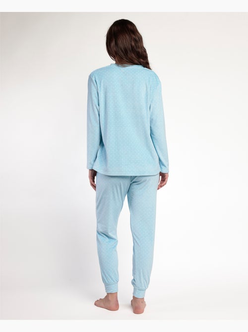 ADMAS Pijama Manga Larga Terciopelo Sweet Duckling para Mujer - Kiabi