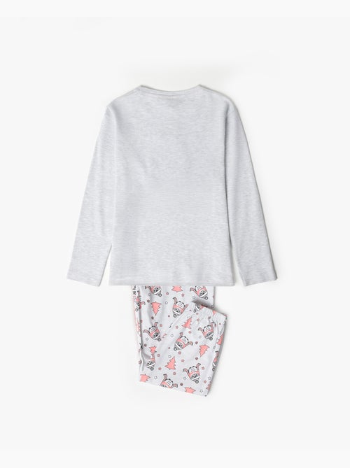ADMAS Pijama Manga Larga Winter Owl para Niña - Kiabi ADMAS Pijama Manga Larga Winter Owl para Niña - Kiabi