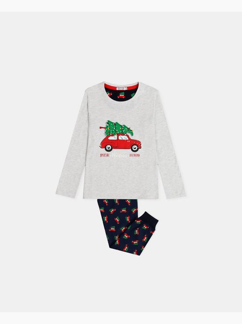 ADMAS Pijama Manga Larga Xmas Tree para Niña - Kiabi ADMAS Pijama Manga Larga Xmas Tree para Niña - Kiabi