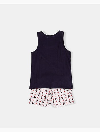 ADMAS Pijama Sin Mangas Cute Teddy para Niña