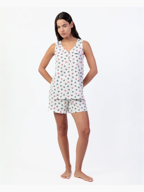 ADMAS Pijama Sin mangas Ocean Lover para Mujer - Kiabi
