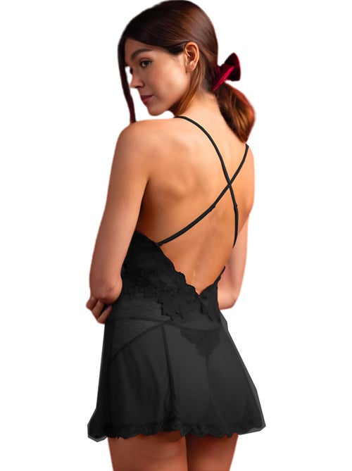 ADMAS Tentación Encaje + Tanga Audrey para Mujer - Kiabi
