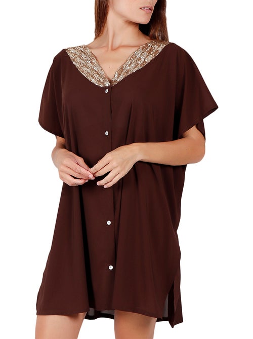 ADMAS Vestido Kafkano Bright Sequins para Mujer - Kiabi