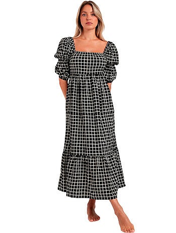 ADMAS Vestido Manga Francesa Dreams para Mujer