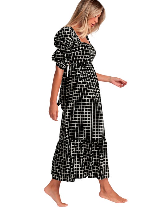ADMAS Vestido Manga Francesa Dreams para Mujer - Kiabi ADMAS Vestido Manga Francesa Dreams para Mujer - Kiabi