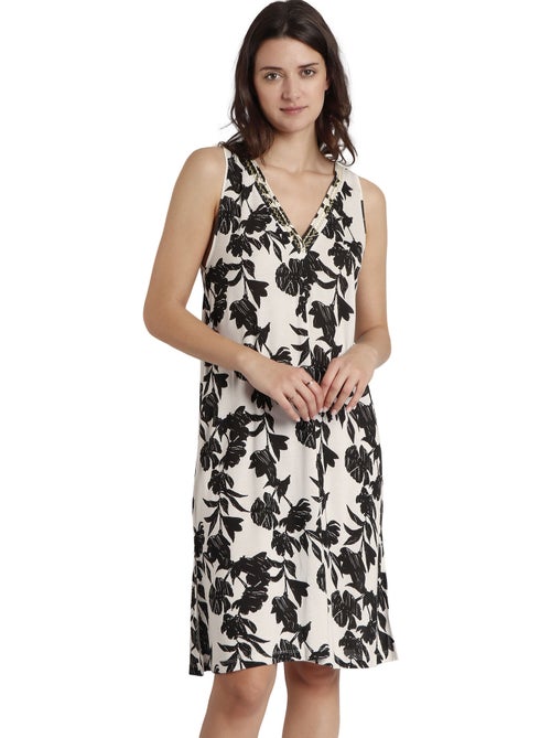 ADMAS Vestido Sin Mangas Waves para Mujer - Kiabi