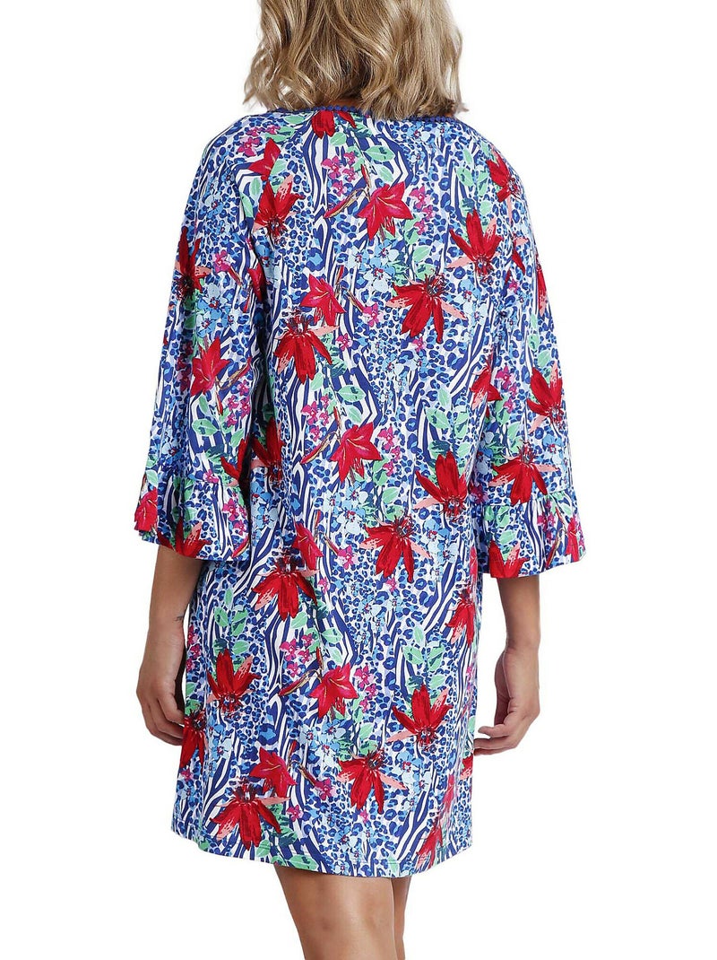ADMAS Vestido Summer Jungle para Mujer Azul - Kiabi