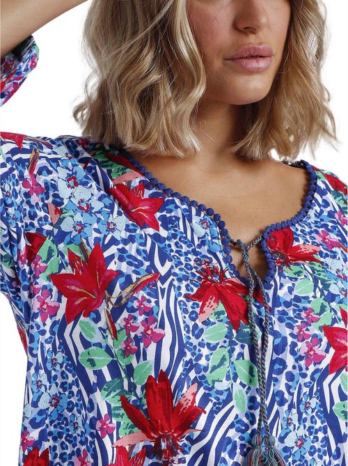 ADMAS Vestido Summer Jungle para Mujer - Kiabi ADMAS Vestido Summer Jungle para Mujer - Kiabi