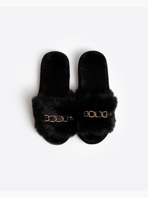 ADMAS Zapatillas De Estar Por Casa Cadena para Mujer - Kiabi ADMAS Zapatillas De Estar Por Casa Cadena para Mujer - Kiabi