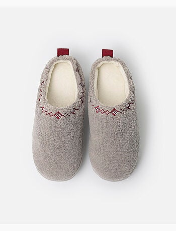 ADMAS Zapatillas De Estar Por Casa Plataforma Sherpa para Mujer