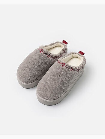 ADMAS Zapatillas De Estar Por Casa Plataforma Sherpa para Mujer