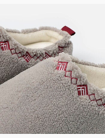 ADMAS Zapatillas De Estar Por Casa Plataforma Sherpa para Mujer