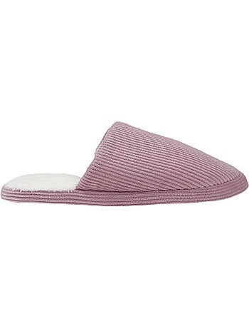 Admas zapatillas de estar por casa rayas para mujer