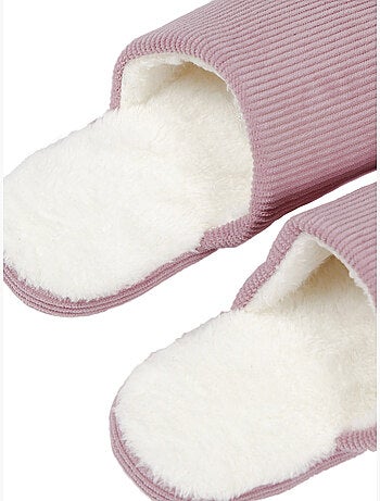Admas zapatillas de estar por casa rayas para mujer