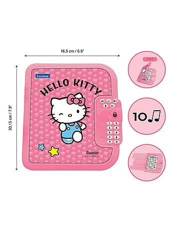 Agenda electrónica Hello Kitty Secret seguro
