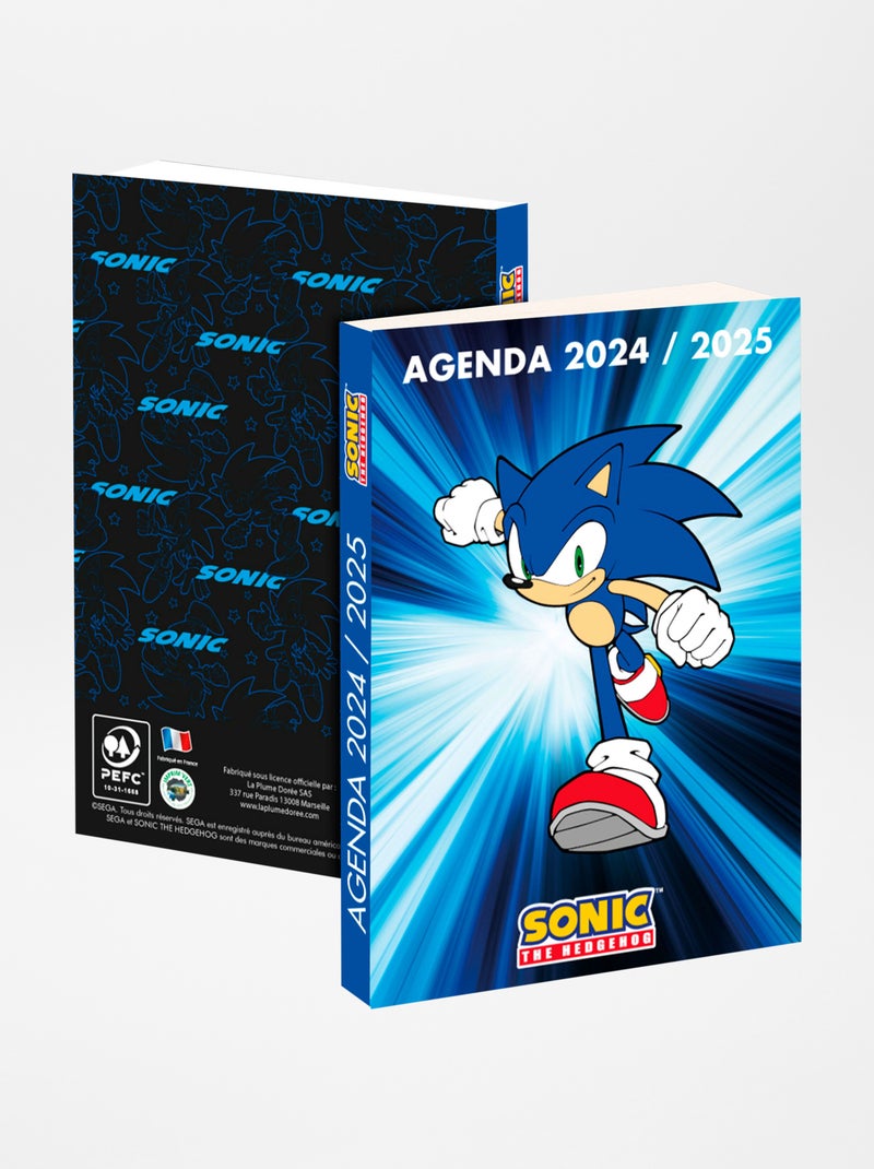 Agenda 'Sonic' azul - Kiabi