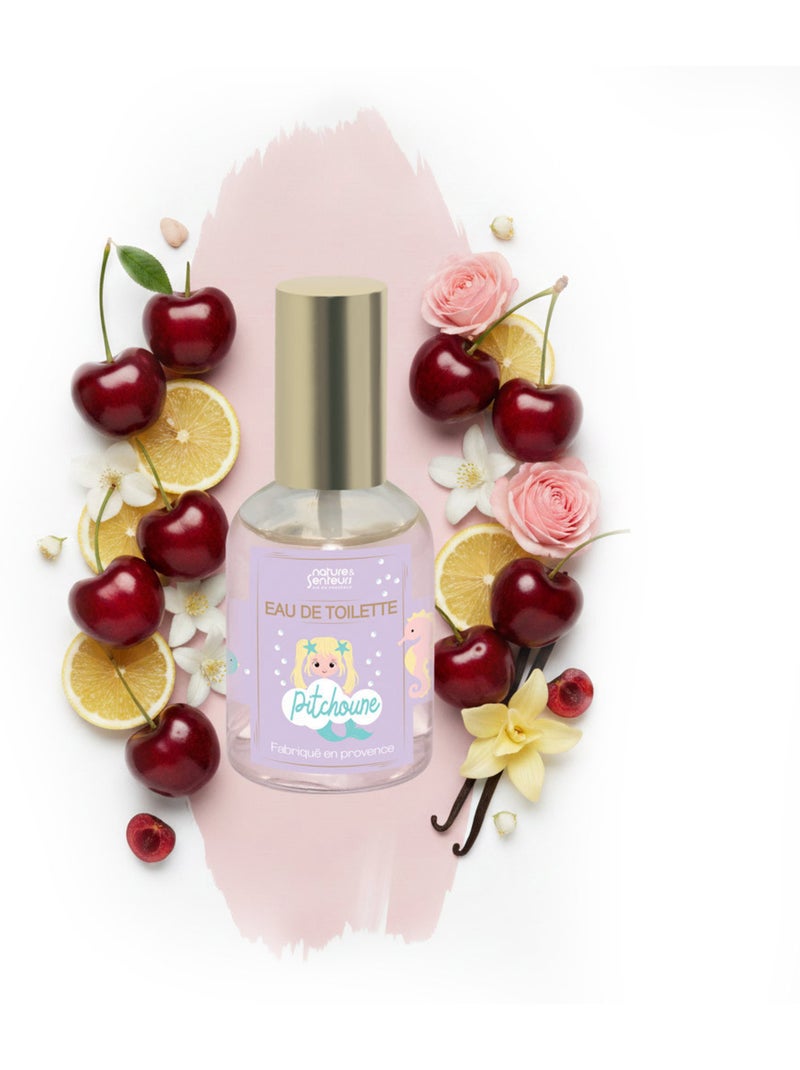 Agua de toilette con purpurina niña 50 ml Rosa claro - Kiabi