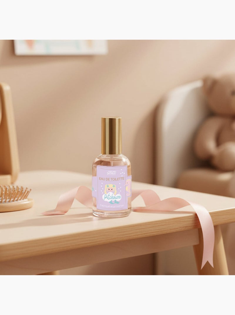 Agua de toilette con purpurina niña 50 ml Rosa claro - Kiabi