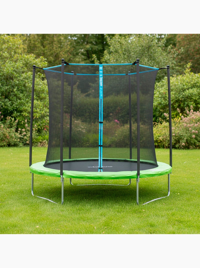 Aktive cama elástica infantil exterior ø261 cm Negro Verde Azul - Kiabi