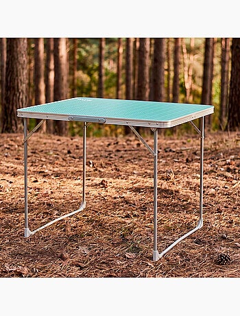 Aktive camping mesa de camping plegable 80x60x70 cm
