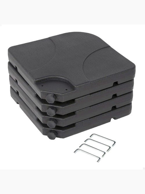 Aktive Garden Soporte parasol rellenable cuadrado 4 piezas - Kiabi Aktive Garden Soporte parasol rellenable cuadrado 4 piezas - Kiabi
