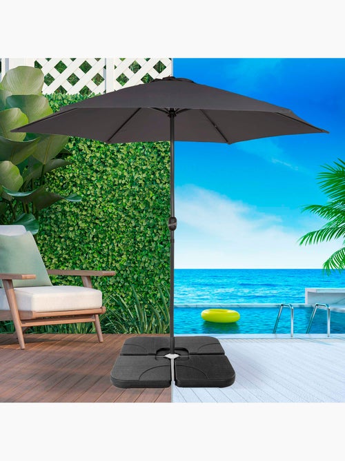 Aktive Garden Soporte parasol rellenable cuadrado 4 piezas - Kiabi Aktive Garden Soporte parasol rellenable cuadrado 4 piezas - Kiabi