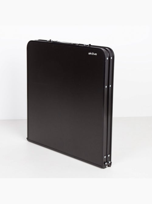 Aktive mesa plegable camping ajustable en altura y antideslizante negra con red - Kiabi