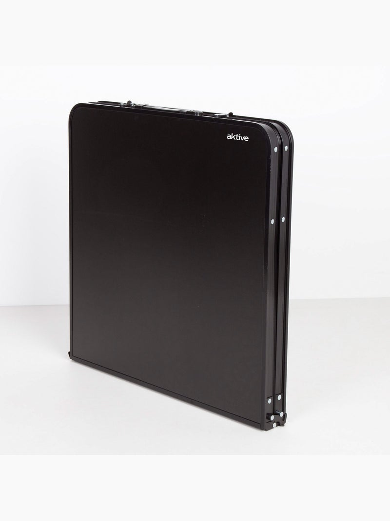Aktive mesa plegable camping ajustable en altura y antideslizante negra con red Negro - Kiabi