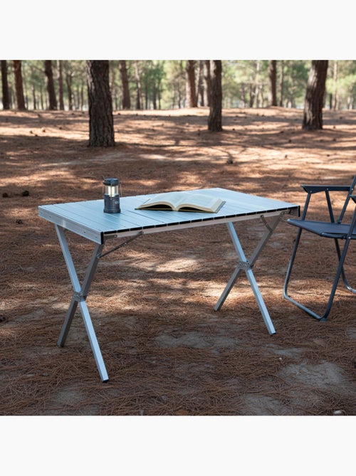 Aktive mesa plegable camping aluminio antideslizante y desmontable - Kiabi Aktive mesa plegable camping aluminio antideslizante y desmontable - Kiabi