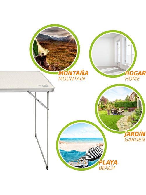 Aktive mesa plegable de camping - Kiabi Aktive mesa plegable de camping - Kiabi