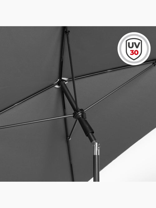 Aktive Parasol de jardín cuadrado 175x175 cm con mástil inclinable - Kiabi