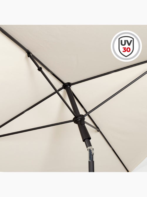 Aktive Parasol jardín cuadrado 175x175 cm con mástil inclinable - Kiabi