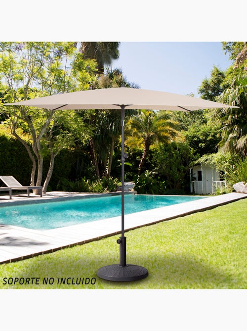 Aktive Parasol jardín rectangular inclinable 200x125 cm UV30 - Kiabi
