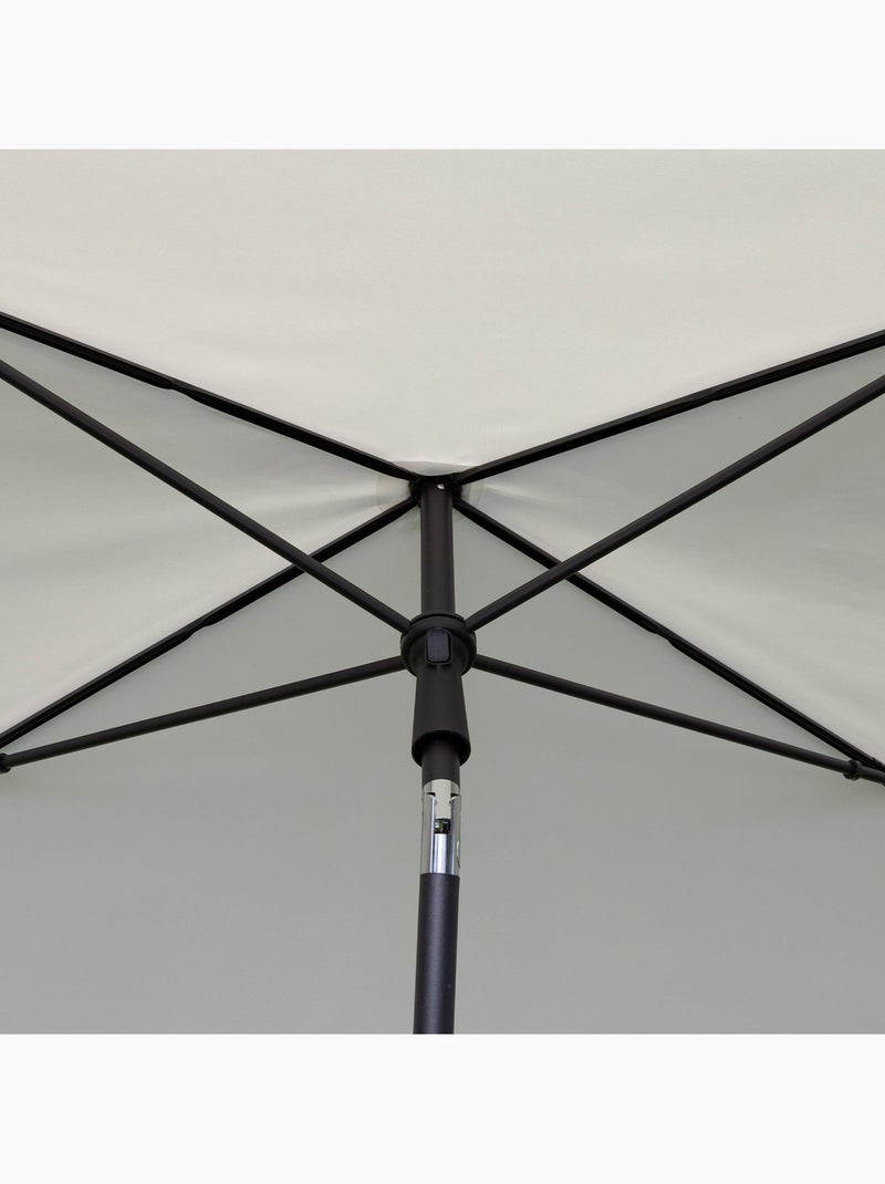 Aktive Parasol rectangular 200x125 cm con protección solar Beige - Kiabi