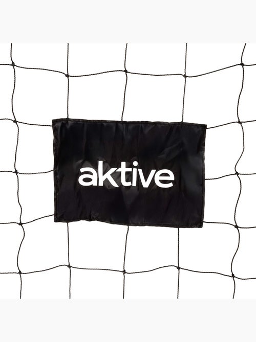 Aktive portería de fútbol 300x90x160 cm de acero con red resistente y 7 piquetas - Kiabi