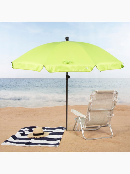 Aktive sombrilla playa 8 varillas 200 cm verde - Kiabi