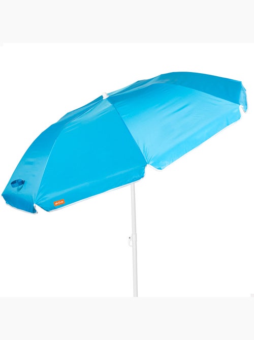 Aktive sombrilla playa plegable compacta 8 varillas 180 cm azul - Kiabi