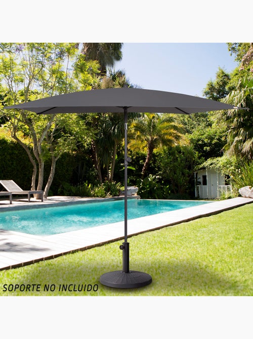 Aktive Sombrilla rectangular balcón inclinable antracita 200x125 cm UV30 - Kiabi