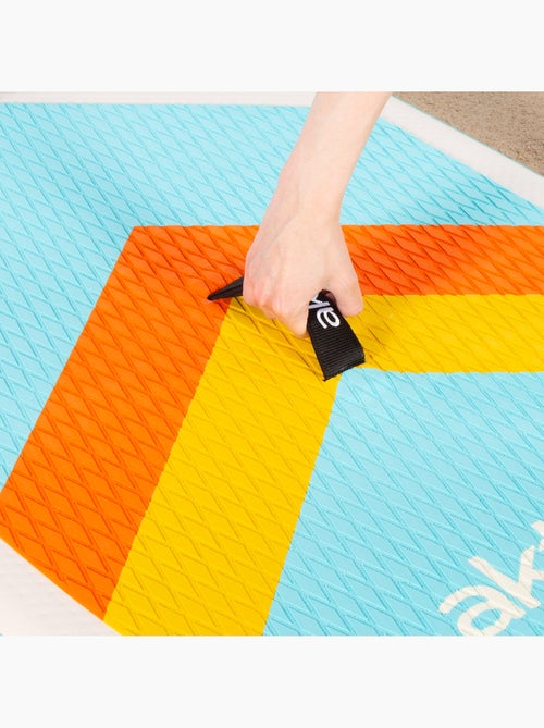 Aktive tabla paddle surf hinchable iniciación con mochila, hinchador y remo - Kiabi