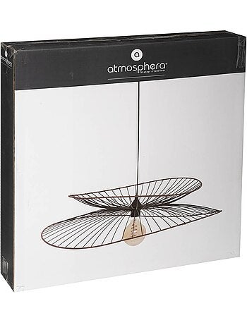 Alara lámpara colgante de metal negro d70cm
