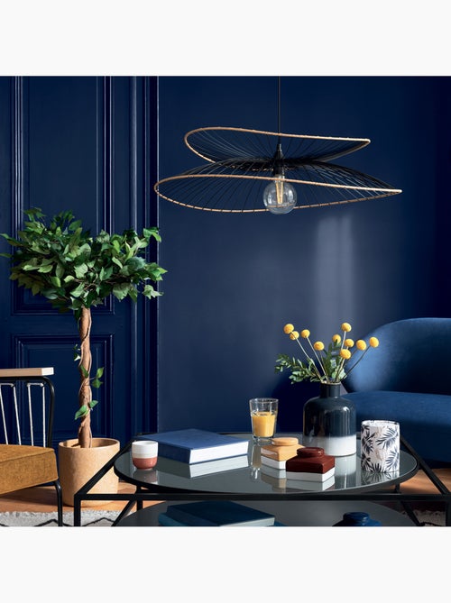 Alara lámpara colgante de metal negro d70cm - Kiabi Alara lámpara colgante de metal negro d70cm - Kiabi
