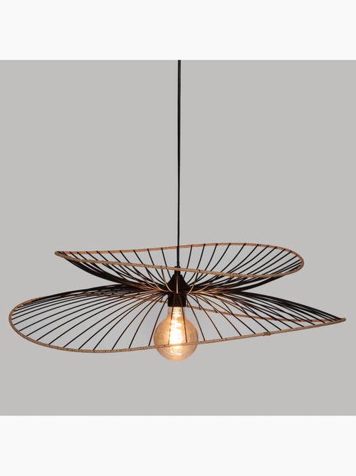 Alara lámpara colgante de metal negro d70cm - Kiabi Alara lámpara colgante de metal negro d70cm - Kiabi